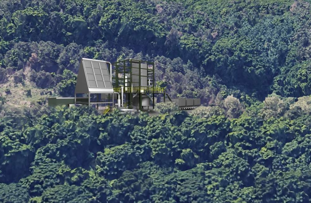 都留バイオマス発電所